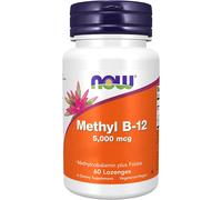 Now Foods, méthyl B12, 5000 mcg, 60 pastilles - livraison éclair
