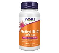 NOW FOODS Méthylcobalamine B-12, 1000 mcg (250 comprimés à sucer)