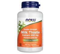 Now Foods Milk Thistle Extract, Double Strength 300mg - 100 Veg Capsules