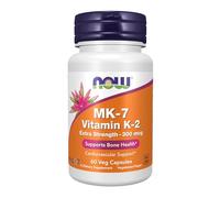 Now Foods MK-7 Vitamin K-2 Extra Strength 300 mcg (60 vcapsules) Sans