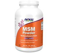 NOW Foods MSM Methylsulphonylmethane, Powder - 454g