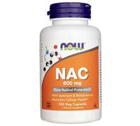 Now Foods NAC N-Acetyl Cysteine 600 mg - 100 gélules