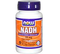 NOW Foods NADH, 10mg - 60 vcaps