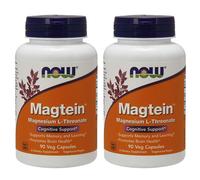 NOW FOODS Neuro-Mag Magnésium L-Thréonate 2000mg Magtein 2X90 Ou 1X180 Caps
