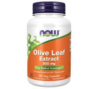 Now Foods – Extrait de feuille d'olivier 500 mg – 120 gélules végétales
