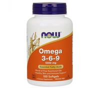 Now Foods Oméga 3-6-9 1000 mg 250 gélules molles