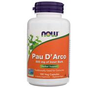 Now Foods Pau D'arco 500 mg, 100 capsules