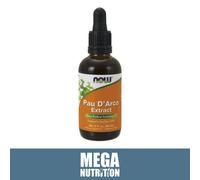 Now Foods Pau D'Arco Extrait 60ml Intérieur Écorce Herbes Supplément Supports