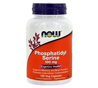 Now Foods - Complément alimentaire - Phosphatidylsérine - 100 mg - 120 gélules végétales