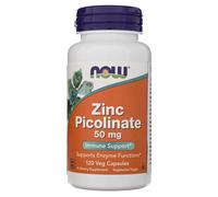 Picolinate de Zinc 50 mg 120 Capsules Végétales Now Foods