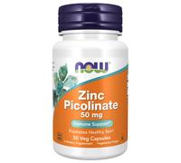 NOW Foods - Picolinate de Zinc, 50mg - 30 gélules végétales