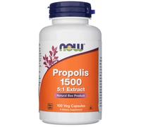 NOW Foods Propolis 1500 mg Extrait 5:1 Produit Naturel de la Ruche 100 capsules