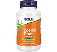 Now Foods, racine de réglisse, 450 mg, 100 légumes. Capsules - Livraison éclair