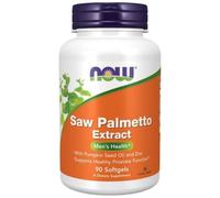 Now Foods Sabal palm 80 mg avec zinc et graines de citrouille - 90 gélules