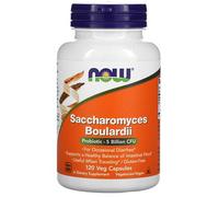 Now Foods Saccharomyces Boulardii, 5 Milliards D'ufc, 120 Capsules Végétariennes