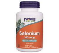 Now Foods Selenium 100 mcg - 250 Comprimés