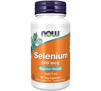 Now Foods, Selenium, 200 mcg, 90 vegan Capsules, Testé en Laboratoire, Oligo-élément, Sélénium, Sans Gluten, Sans Soja, Végétarien