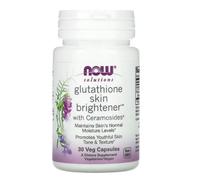 NOW FOODS SOLUTIONS, ÉCLAIRCISSEMENT DE LA PEAU AU GLUTATHION, 30 CAPUCHONS V...