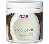 Now Foods, Solutions, huile de noix de coco, 207 ml