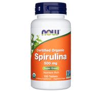 Now Foods Spirulina 500 mg - 100 Comprimés