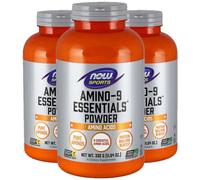 NOW Foods SPORTS Amino-9 Essentiels Poudre 3X11.1893ml 330g Tryptophane /