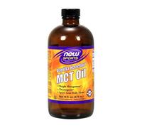 NOW Foods, Sports, Huile MCT, Vanille Noisette, 16 fl oz (473 ml)