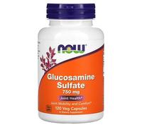 Now Foods Sulfate De Glucosamine, 750 Mg, 120 Capsules Végétales
