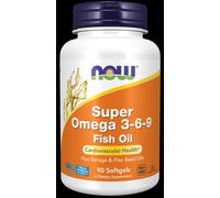 Super Omega 3-6-9 90 Capsules Molles Now Foods