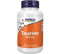 Taurine 500 MG 100 Capuchons Par NOW Foods