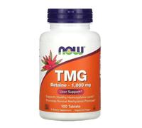 NOW Foods, TMG, 1 000 mg, 100 comprimés