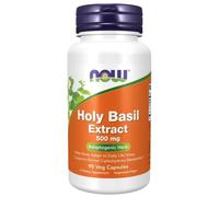 Now Foods Tulsi Extrait 500 mg Basilic Sacré 90 Gélules