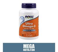 Now Foods Ultra Oméga 3 500 Epa / 250 Dha 90 Gélule Poisson Huiles Cardio