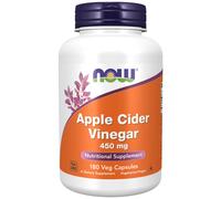 Now Foods, vinaigre de cidre de pomme, 450 mg, 180 légumes. Capsules - Livrai...