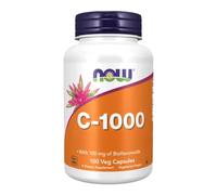 Now Foods Vitamin C-1000 (100 vcapsules) Sans saveur - Vitamines, minéraux et santé - Vitamines