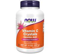 Now Foods, Vitamin C Powder, Acide L-Ascorbique, 227g Poudre végétalienne, Sans Gluten, Végétarien, Sans Soja, Sans OGM