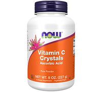 Now Foods, Vitamin C Powder, Acide L-Ascorbique, 227g Poudre végétalienne, Testé en Laboratoire, Sans Gluten, Végétarien, Sans Soja, Sans OGM