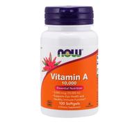 NOW Foods Vitamine A 10 000 UI - . 100 caps