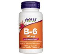 Now Foods Vitamine B-6 100 mg - 100 Veg Capsules