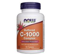 Now Foods Vitamine C-1000 Complex Tamponnée 250 mg 90 Comprimés