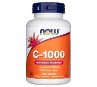 Now Foods Vitamine C-1000 Libération prolongée avec églantier 100 comprimés
