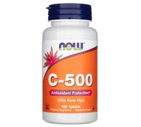 Now Foods Vitamine C-500 avec cynorhodon - 100 comprimés