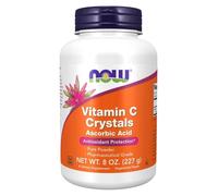 Now Foods Cristaux de vitamine C, Acide ascorbique - 227 g