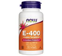Now Foods Vitamine E-400, 100 capsules