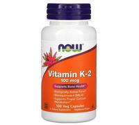 NOW FOODS VITAMINE K-2 100MCG 100 VEGE CAPSULES