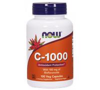 Now Foods Vitamine C 1000 mg avec bioflavonoïdes – 100 gélules végétales