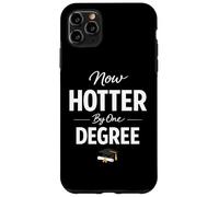 Now Hotter by One Degree Graduation Achievement Coque pour iPhone 11 Pro Max