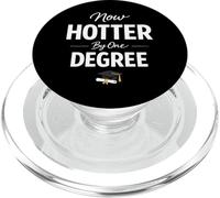 Now Hotter by One Degree Graduation Achievement PopSockets PopGrip pour MagSafe