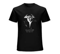 Now I Am Become Death The Destroyer of The Worlds Robert Oppenheimer Men's T-Shirt Unisex Black Men Tees XL