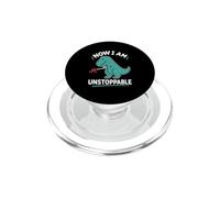 Now I Am Unstoppable Dinosaure T Rex Amusant PopSockets PopGrip pour MagSafe