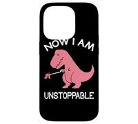 Now I'm Unstoppable - Funny T-Rex Dinosaur Coque pour iPhone 14 Pro